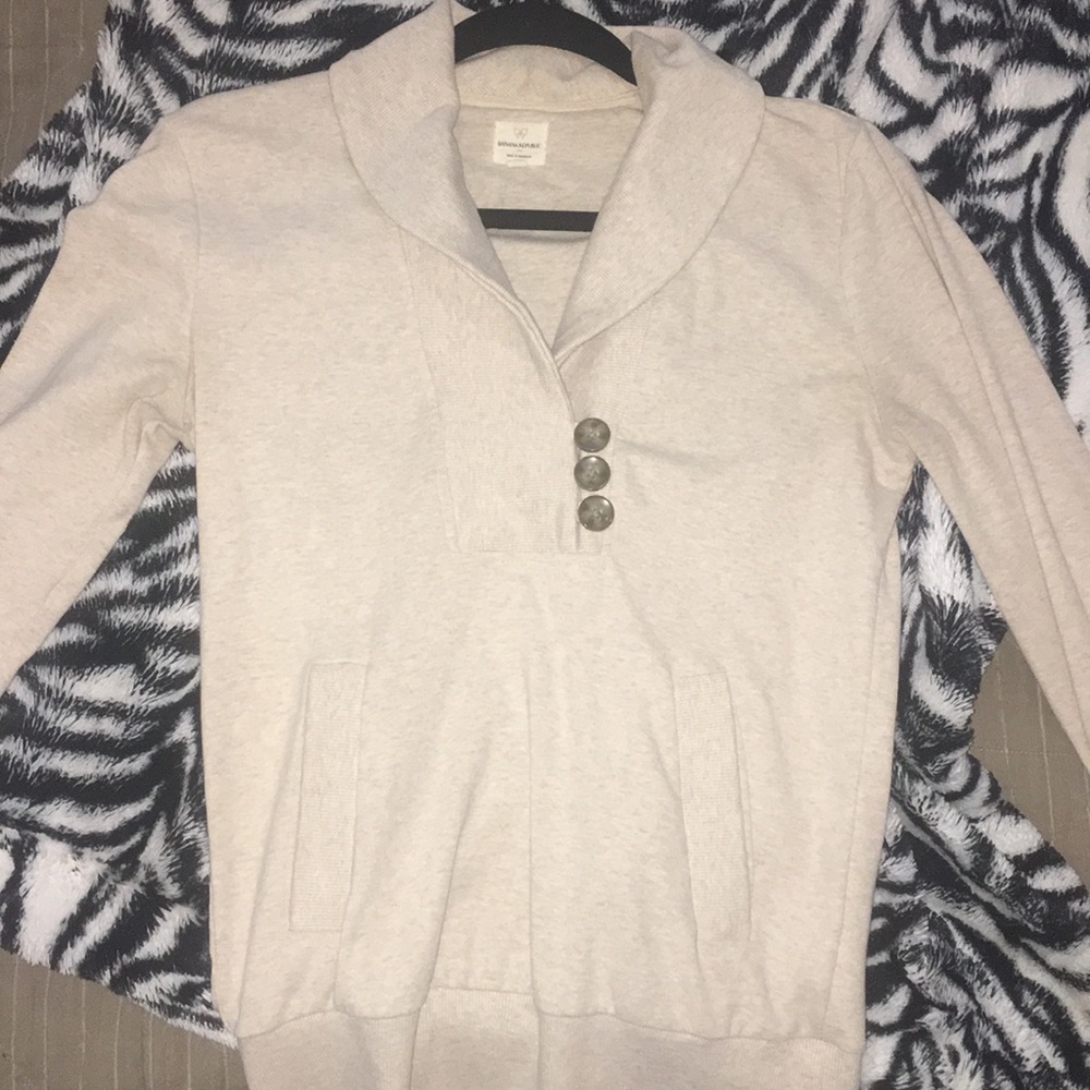 Banana Republic light weight “sweatshirt”